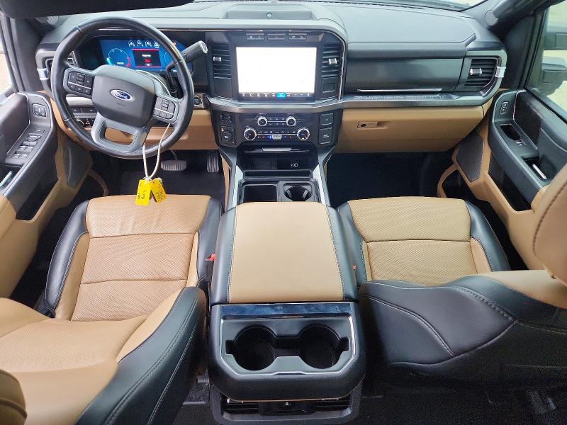 2024 Ford F-350 super duty VIN 1FT8W3DT5REC38255 COPART salvage auction — SIDE, Mi - Cert Of Title-Salvage Vehicle (P), sold $55,500 on 2026-07-23 (photo 8)