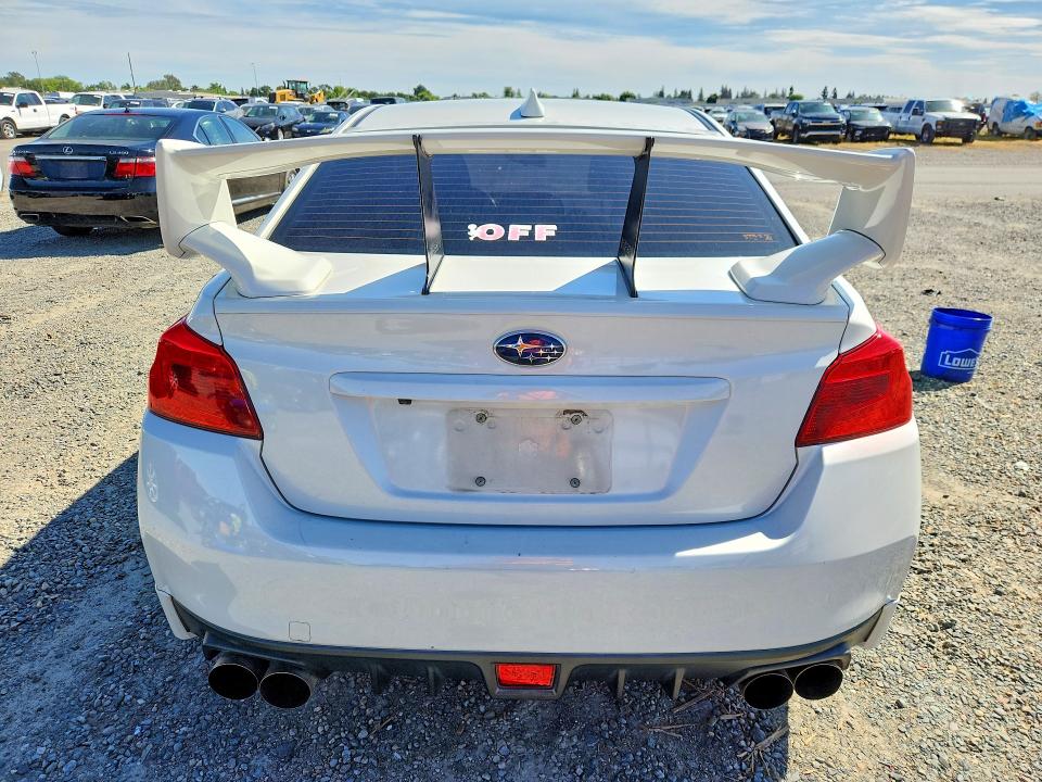 2019 Subaru Wrx VIN JF1VA1C66K9808785 COPART salvage auction — MECHANICAL, Ca - Dis/Dlr/Exp App For Dup Clean (P), sold $4,350 on 2026-07-07 (photo 6)