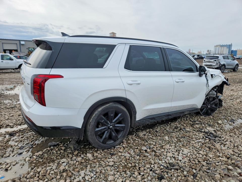 2023 Hyundai Palisade VIN KM8R3DGE8PU557468 COPART salvage auction — FRONT END, Id - Salvage Certificate Of Title, sold $6,200 on 2026-07-24 (photo 3)