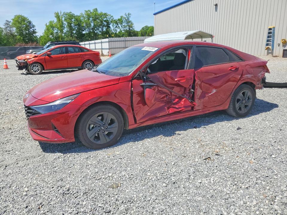 2023 Hyundai Elantra VIN KMHLM4AG6PU592619 COPART salvage auction — SIDE, Sc - Cert Of Title-Salvage, sold $3,000 on 2026-07-13 (photo 1)