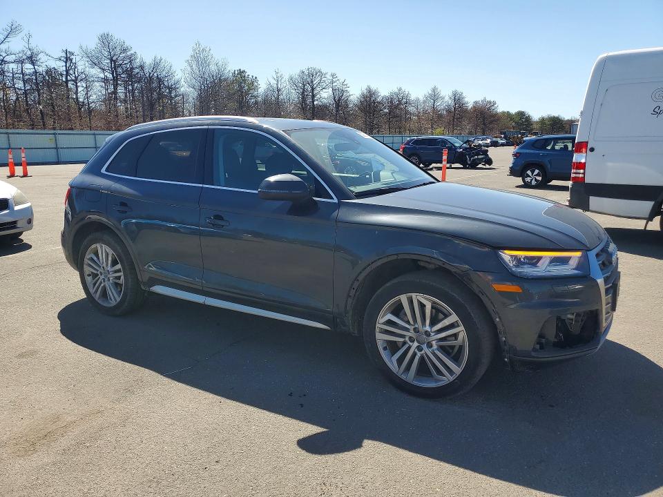 2018 Audi Q5 VIN WA1BNAFY4J2224823 COPART salvage auction — FRONT END, Salvage Title, sold $8,600 on 2026-07-20 (photo 4)