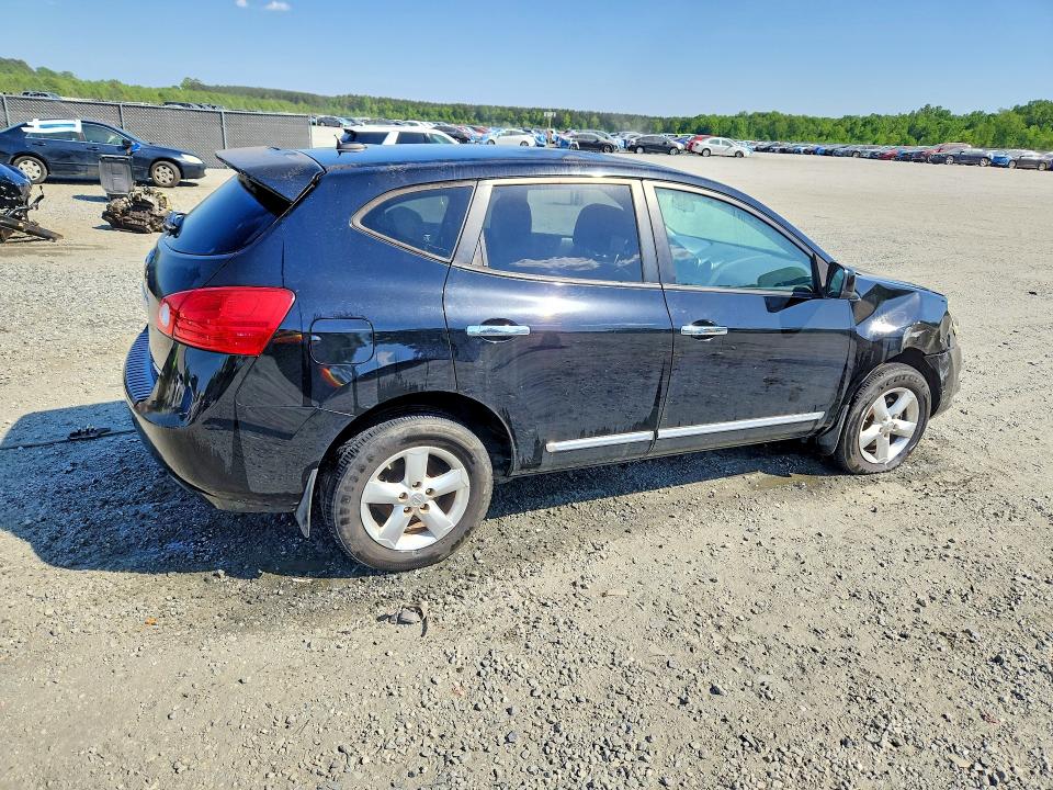 2013 Nissan Rogue VIN JN8AS5MT7DW514631 COPART salvage auction — FRONT END, Sc - Cert Of Title-Salvage, sold $575 on 2026-07-27 (photo 3)
