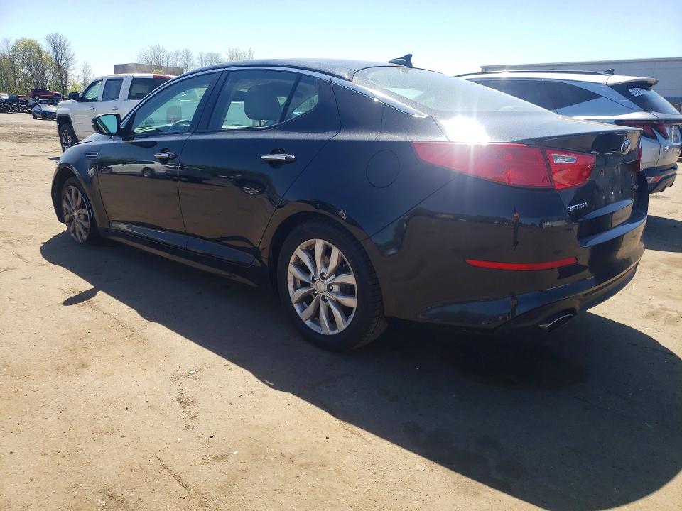 2014 Kia Optima VIN 5XXGN4A70EG336000 COPART salvage auction — FRONT END, Ct - Cert Of Title-Salvage, sold $775 on 2026-07-17 (photo 2)