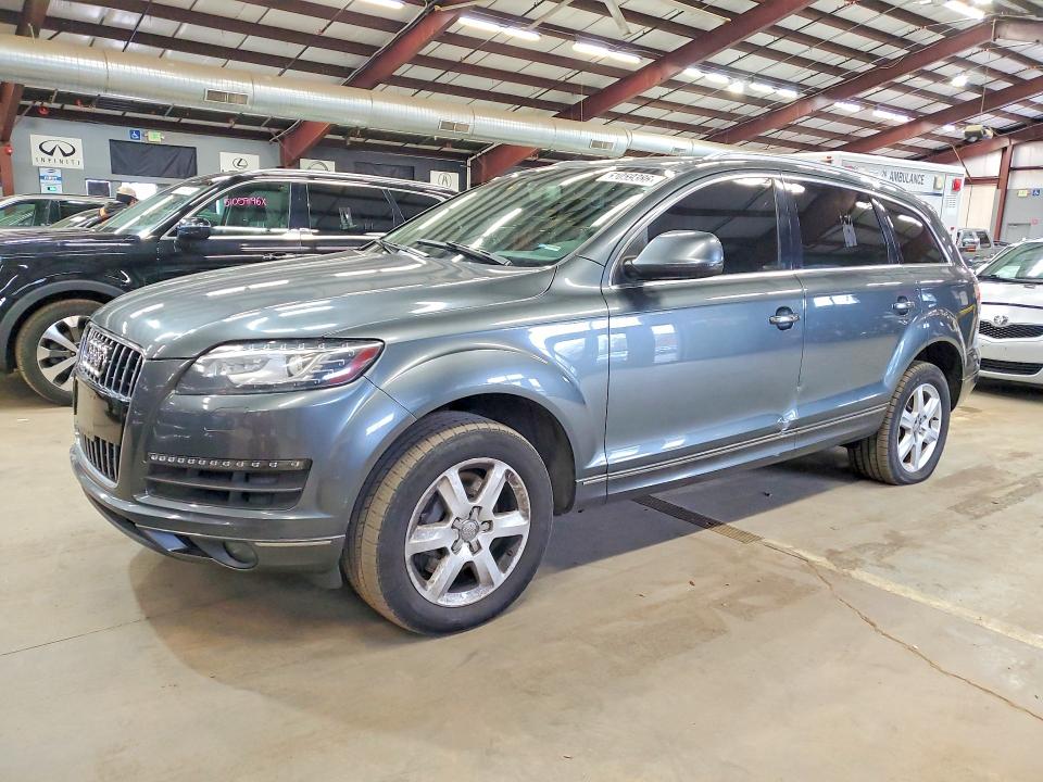 2015 Audi Q7 VIN WA1LGAFE3FD015248 COPART salvage auction — FRONT END, Ct - Certificate Of Title, sold $4,200 on 2026-07-23 (photo 1)