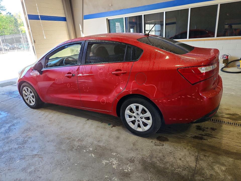 2012 Kia Rio VIN KNADN4A31C6071659 COPART salvage auction — NORMAL WEAR, Id - Salvage Certificate Of Title, sold $700 on 2026-07-10 (photo 2)