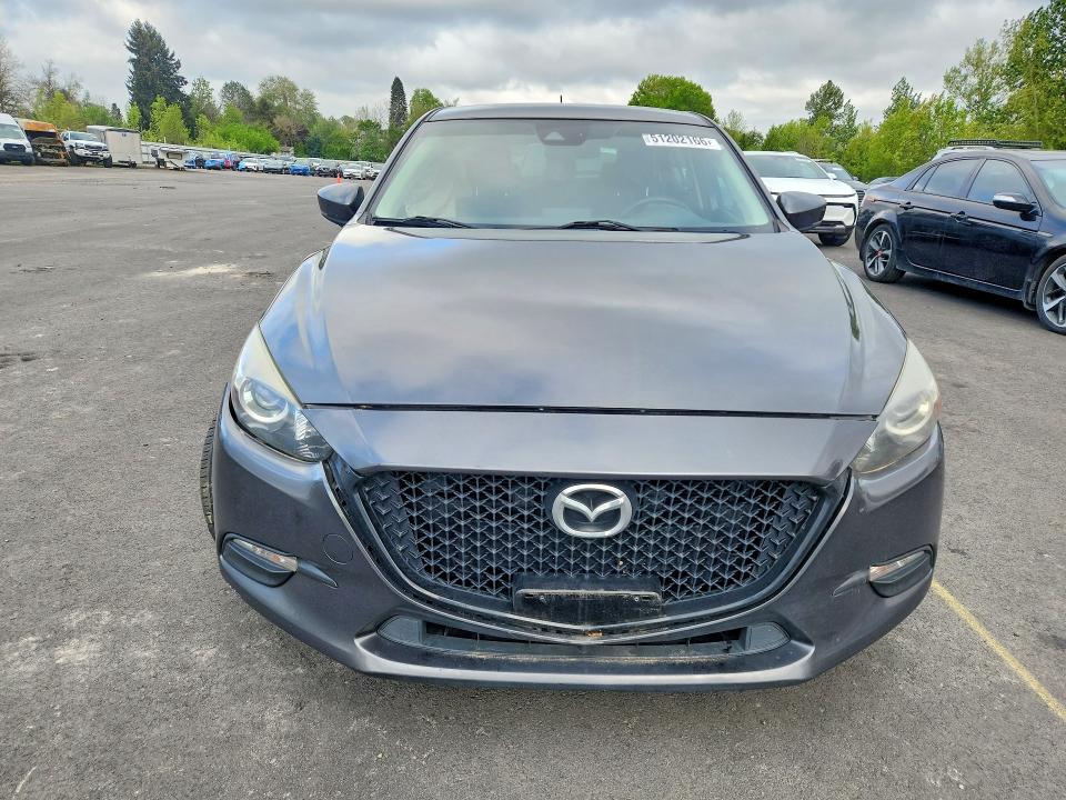 2017 Mazda 3 VIN JM1BN1L70H1103613 COPART salvage auction — FRONT END, Or - Salvage Title Certificate, sold $125 on 2026-07-29 (photo 5)