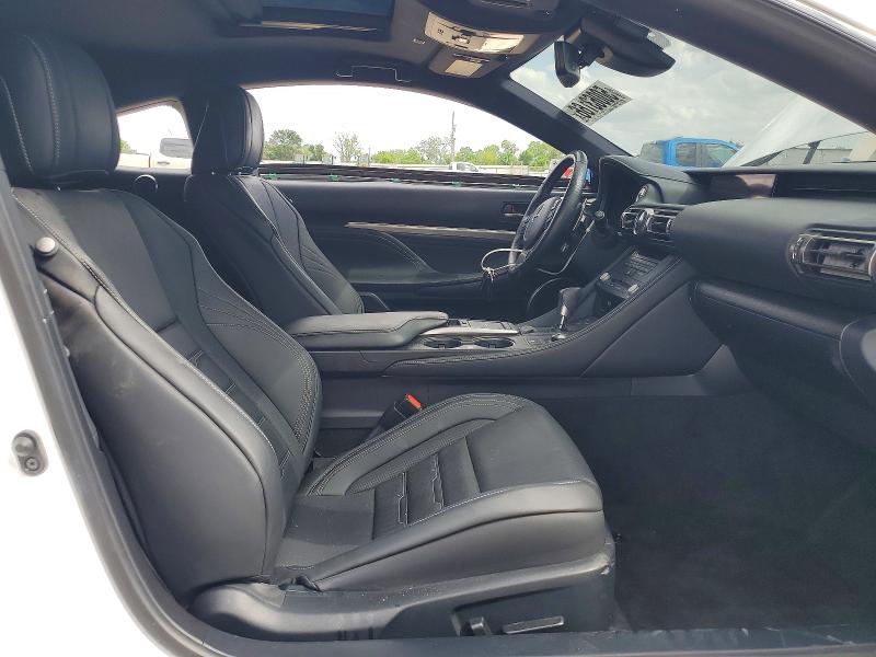 2022 Lexus Rc VIN JTHGZ5BC9N5025478 COPART salvage auction — SIDE, TX - SALVAGE VEHICLE TITLE (P), sold $12,000 on 2026-07-02 (photo 7)
