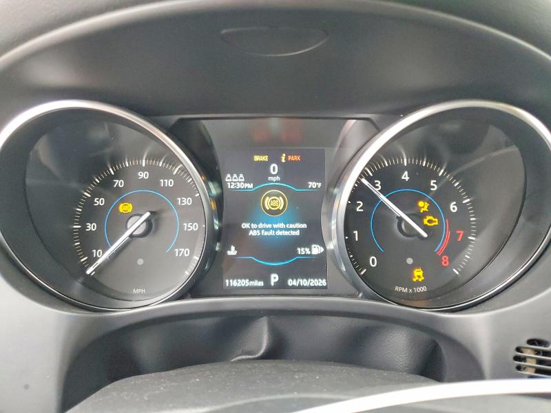 2020 Jaguar F-pace VIN SADCJ2FXXLA630766 COPART salvage auction — MECHANICAL, Tx - Certificate Of Title, sold $6,900 on 2026-07-09 (photo 9)