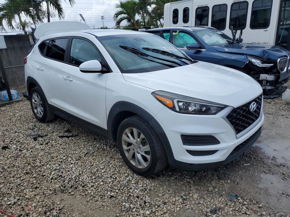 2021 Hyundai Tucson VIN KM8J23A47MU362502 COPART salvage auction — REAR END, FL - CERTIFICATE OF DESTRUCTION, sold $3,150 on 2026-07-27 (photo 4)