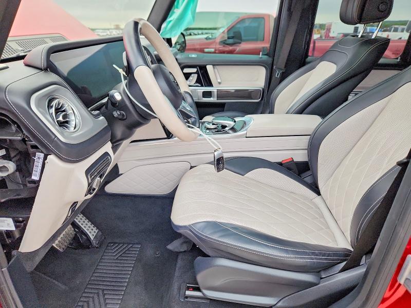 2021 Mercedes-benz G-klasse VIN W1NYC6BJ2MX421470 COPART salvage auction — SIDE, TX - CERTIFICATE OF TITLE, sold $52,500 on 2026-07-23 (photo 7)