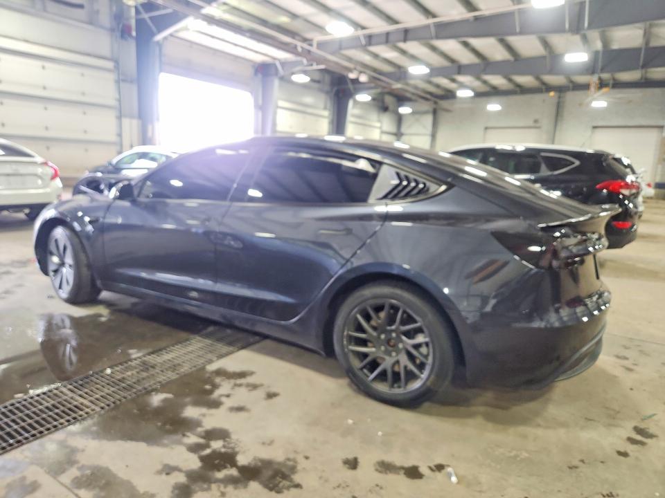 2025 Tesla Model 3 VIN 5YJ3E1EA8SF040059 COPART salvage auction — FRONT END, Salvage Title, sold $11,200 on 2026-08-25 (photo 2)