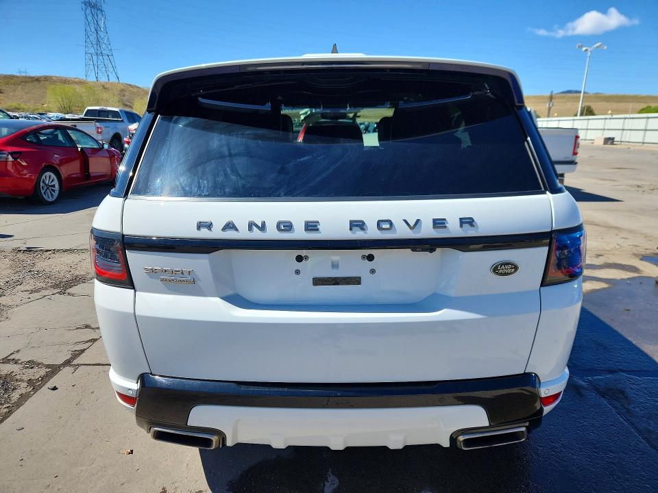 2019 Land rover RANGE ROVER VIN SALWR2RE7KA855360 COPART salvage auction — FRONT END, CO - PUBLIC - SALVAGE TITLE, sold $16,000 on 2026-07-27 (photo 6)