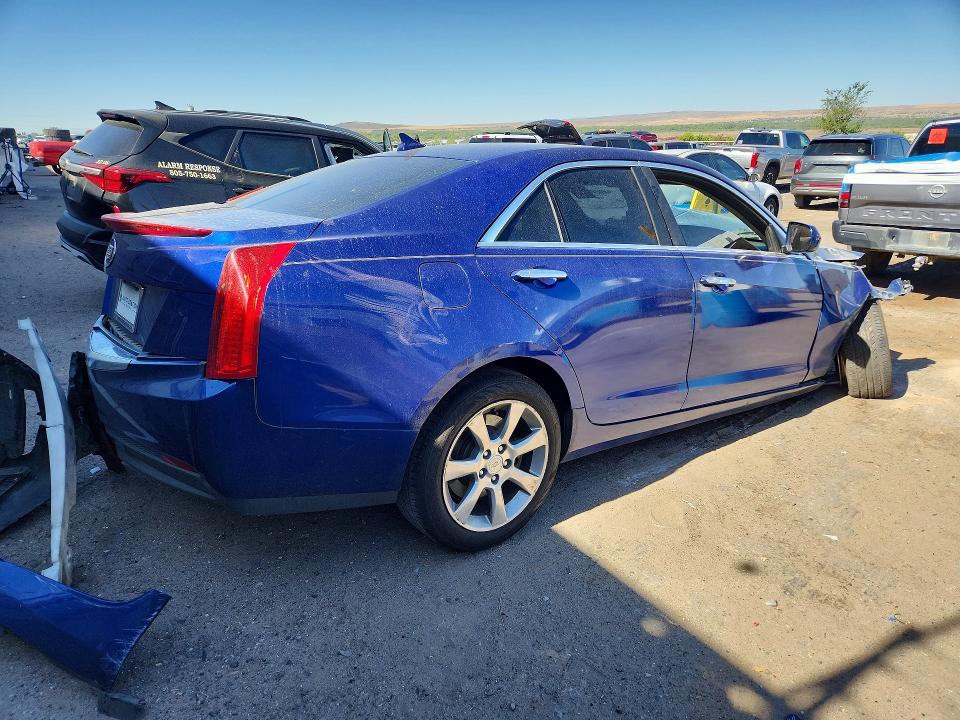 2014 Cadillac Ats VIN 1G6AA5RA9E0108993 COPART salvage auction — FRONT END, Nm - Cert Of Title-Salvage, sold $200 on 2026-07-27 (photo 3)