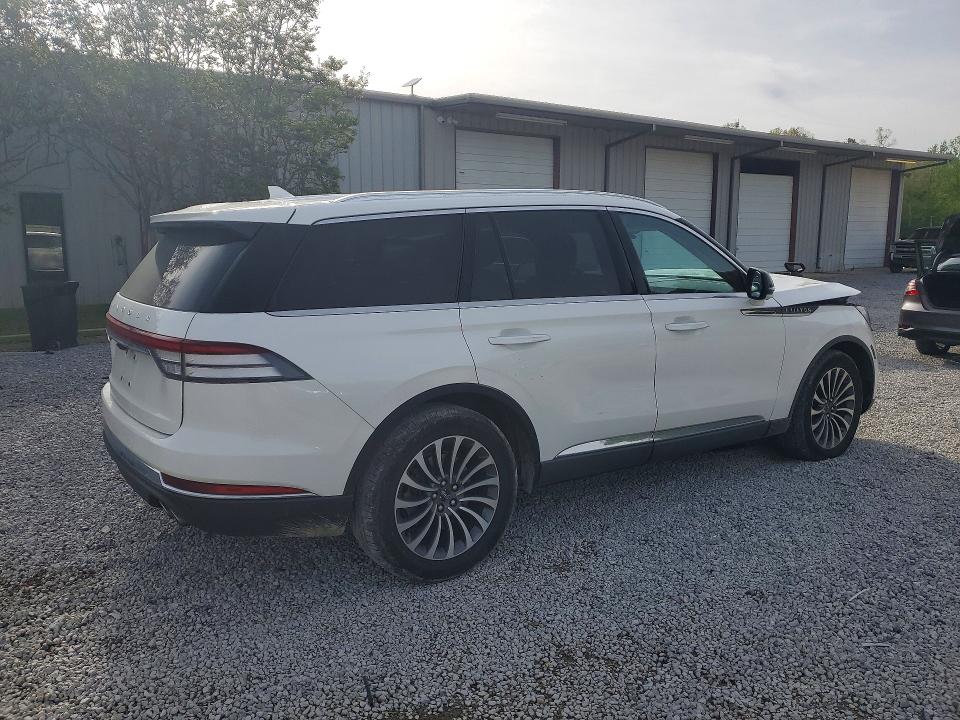 2020 Lincoln Aviator VIN 5LM5J7XC4LGL17974 COPART salvage auction — FRONT END, Ms - Cert Of Title-Salvaged, sold $7,800 on 2026-07-15 (photo 3)