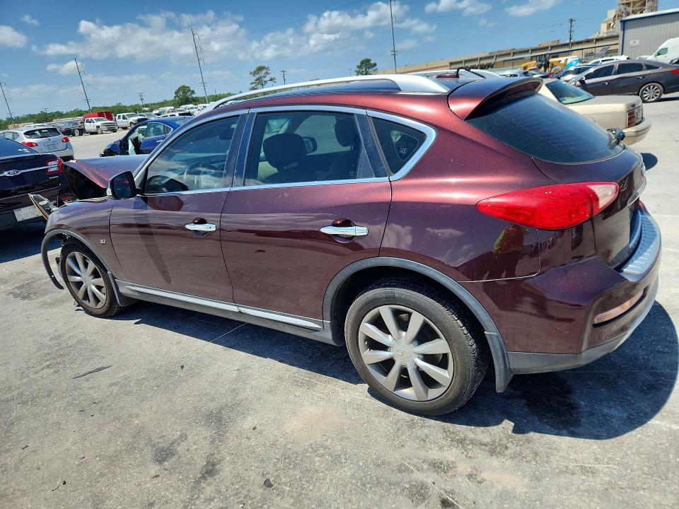2016 Infiniti Qx50 VIN JN1BJ0RP1GM232621 COPART salvage auction — FRONT END, Ms - Cert Of Title-Salvaged, sold $400 on 2026-07-07 (photo 2)