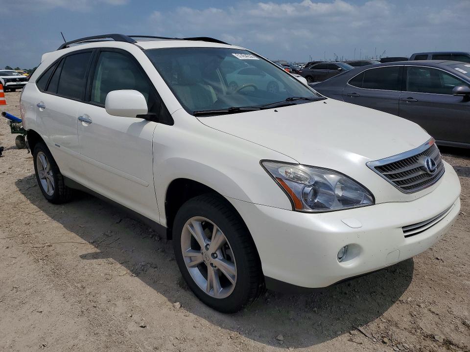 2008 Lexus Rx VIN JTJHW31U082863690 COPART salvage auction — REAR END, Tx - Salvage Vehicle Title, sold $3,500 on 2026-07-16 (photo 4)
