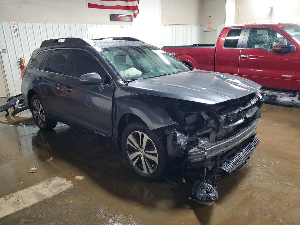 2018 Subaru Outback VIN 4S4BSANC4J3205506 COPART salvage auction — FRONT END, Il - Salvage Certificate, sold $1,050 on 2026-07-30 (photo 4)