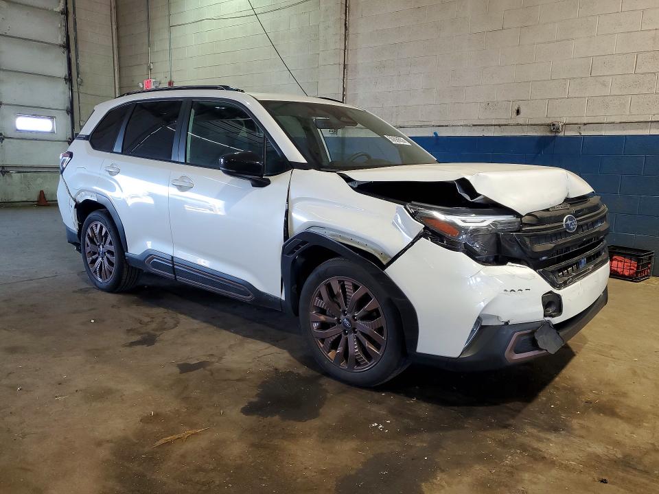 2025 Subaru Forester VIN JF2SLDHC7SH497902 COPART salvage auction — FRONT END, Mi - Cert Of Title-Salvage Vehicle, sold $7,400 on 2026-07-07 (photo 4)