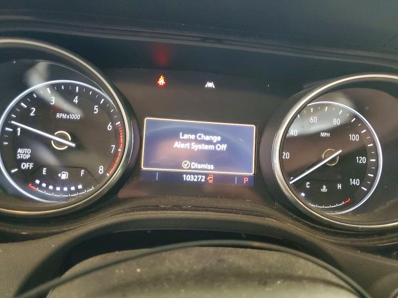 2022 Buick Encore VIN KL4MMDSL1NB063005 COPART salvage auction — FRONT END, Tx - Salvage Vehicle Title, sold $2,750 on 2026-07-06 (photo 9)