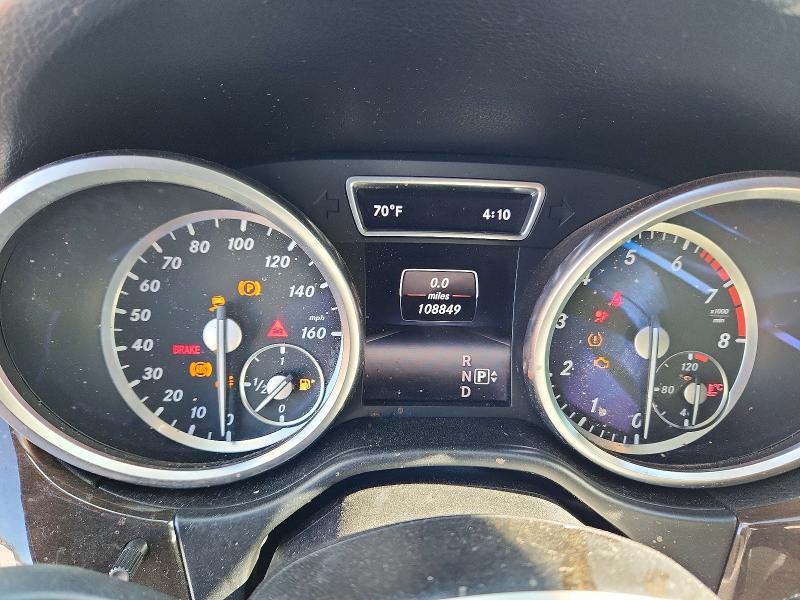 2015 Mercedes-benz Ml-class VIN 4JGDA5HB1FA547374 COPART salvage auction — SIDE, CT - CERTIFICATE OF TITLE, sold $8,200 on 2026-07-27 (photo 9)