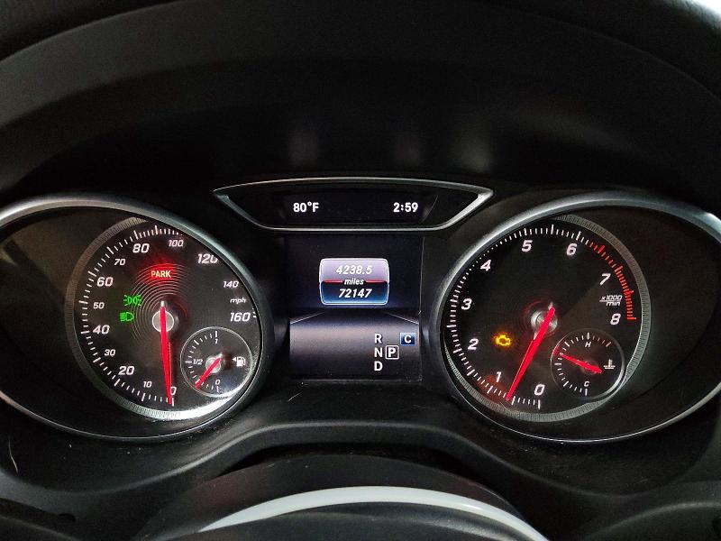 2018 Mercedes-benz Cla-class VIN WDDSJ4EB9JN545504 COPART salvage auction — MINOR DENT/SCRATCHES, Ok - Cert Of Title-Repossession, sold $8,100 on 2026-07-09 (photo 9)