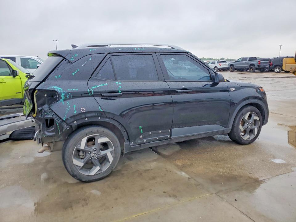 2022 Hyundai Venue VIN KMHRC8A35NU194025 COPART salvage auction — REAR END, Salvage Title, sold $3,050 on 2026-07-09 (photo 3)