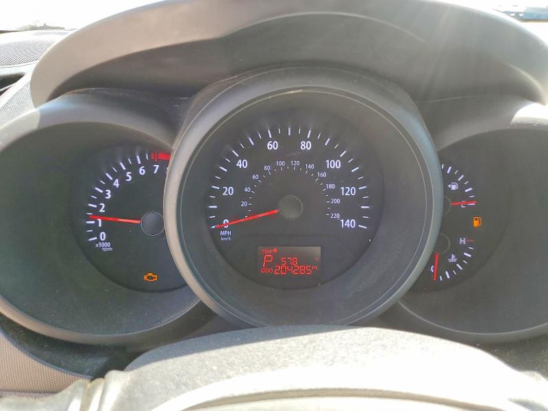 2013 Kia Soul VIN KNDJT2A57D7494033 COPART salvage auction — FRONT END, Salvage Title, sold $125 on 2026-07-30 (photo 9)