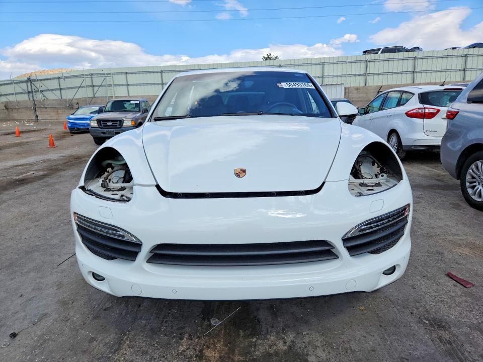 2014 Porsche Cayenne VIN WP1AB2A2XELA58468 COPART salvage auction — FRONT END, Salvage Title, sold $1,600 on 2026-07-13 (photo 5)