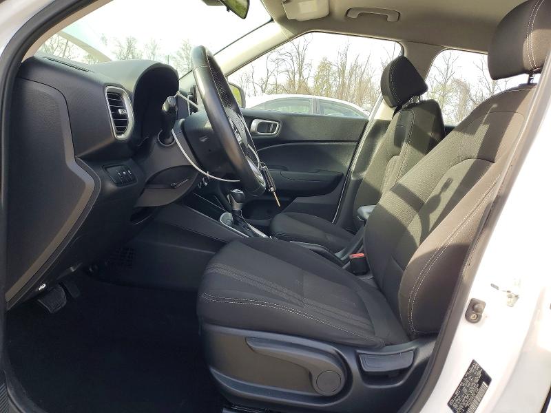 2021 Hyundai Venue VIN KMHRC8A37MU089646 COPART salvage auction — FRONT END, Salvage Title, sold $2,350 on 2026-07-14 (photo 7)
