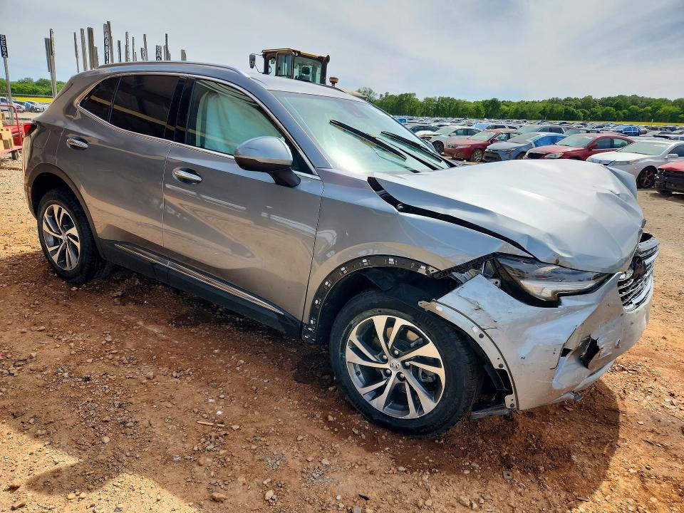 2023 Buick Envision VIN LRBFZNR47PD035641 COPART salvage auction — FRONT END, Al - Cert Of Title-Salvage Title, sold $2,450 on 2026-07-29 (photo 4)