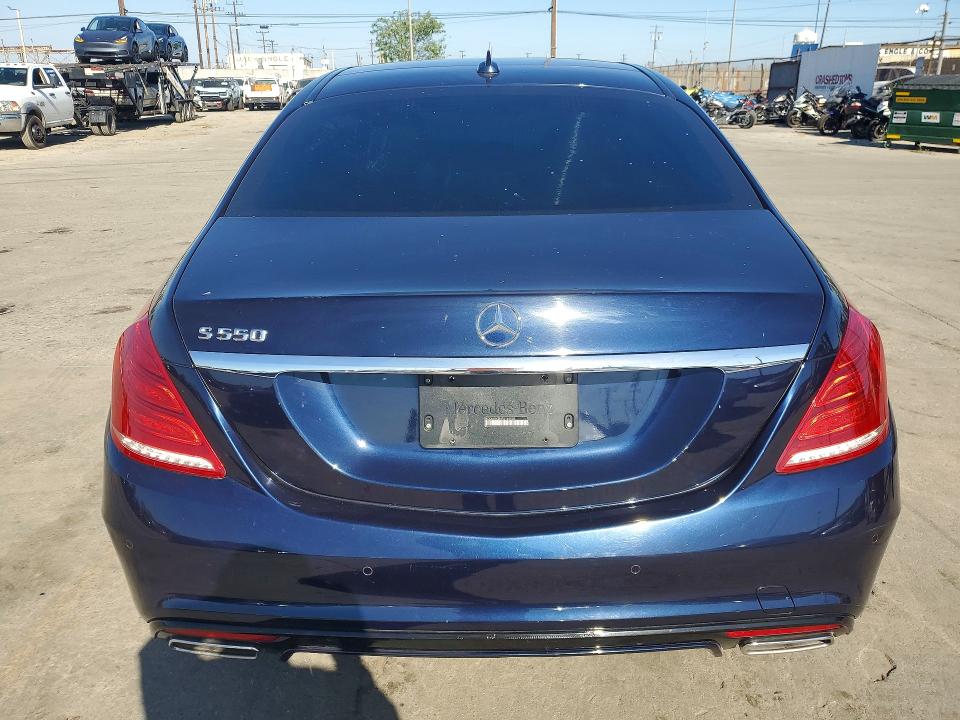 2015 Mercedes-benz S class VIN WDDUG8CB4FA169505 COPART salvage auction — FRONT END, Ca - Dlr/Dis/Exp Only Salvage Title, sold $9,400 on 2026-07-23 (photo 6)