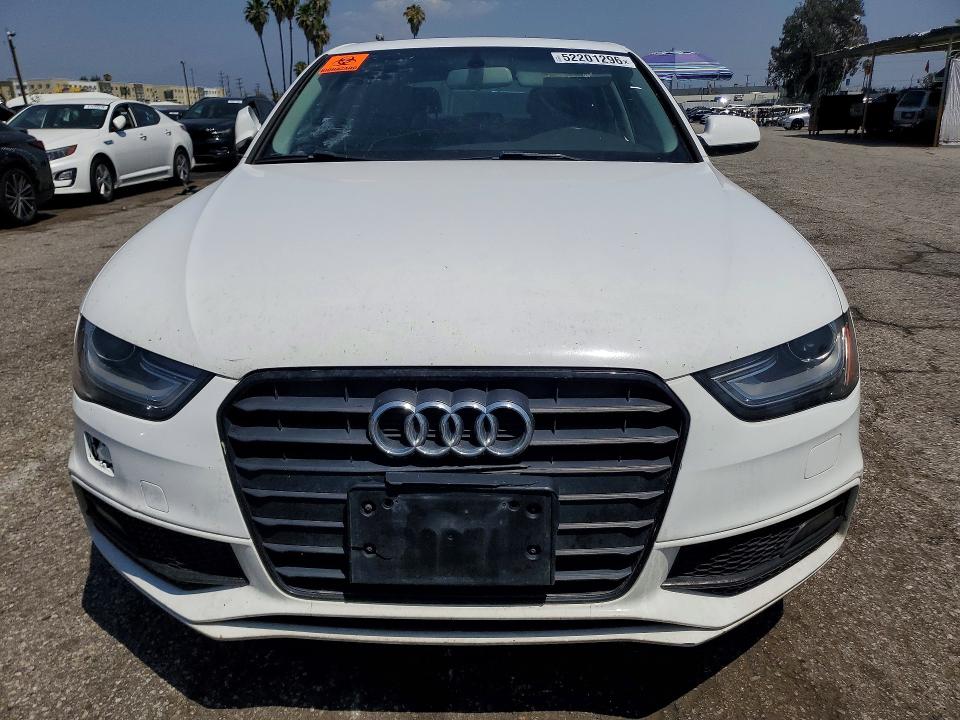 2016 Audi A4 VIN WAUAFAFL8GN010411 COPART salvage auction — MINOR DENT/SCRATCHES, Ca - Dis/Dlr/Exp Only Clean Title (P), sold $1,300 on 2026-07-31 (photo 5)