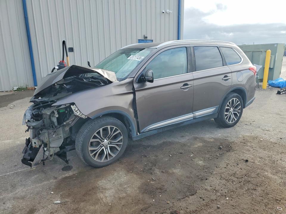 2017 Mitsubishi Outlander VIN JA4AD3A30HZ066827 COPART salvage auction — FRONT END, FL, sold $850 on 2026-08-24 (photo 1)