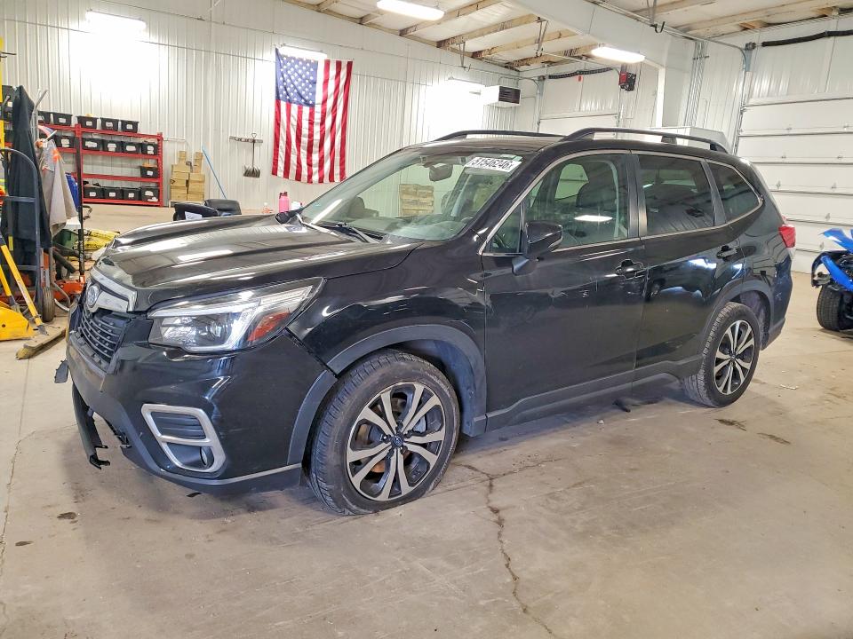 2021 Subaru Forester VIN JF2SKASC5MH519411 COPART salvage auction — FRONT END, Mn - Cert Of Title-Salvage, sold $6,900 on 2026-07-09 (photo 1)