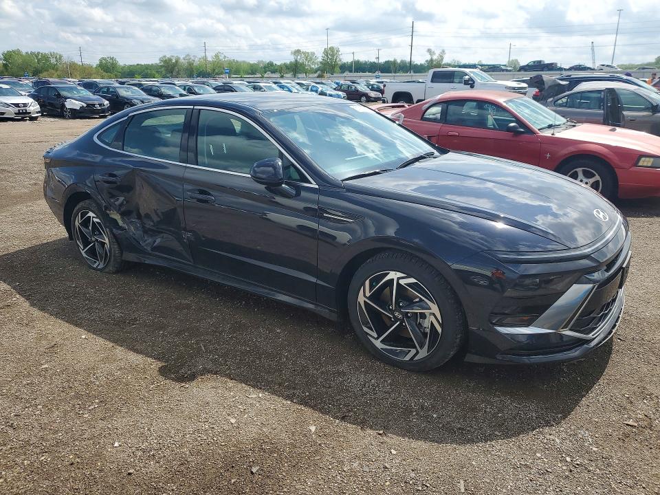 2026 Hyundai Sonata VIN KMHL64JA2TA524934 COPART salvage auction — SIDE, Ia - Cert Of Title-Salvage Title, sold $9,700 on 2026-07-10 (photo 4)