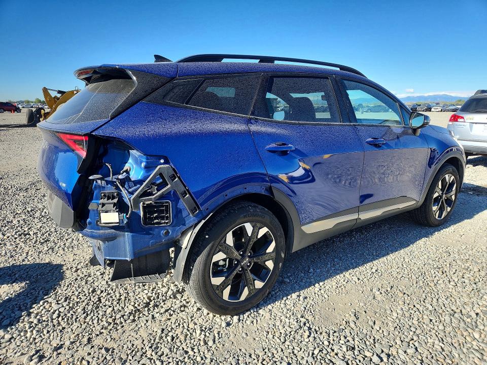 2023 Kia Sportage VIN 5XYK6CAF1PG086788 COPART salvage auction — REAR END, ID - SALVAGE CERTIFICATE OF TITLE, sold $11,400 on 2026-07-28 (photo 3)