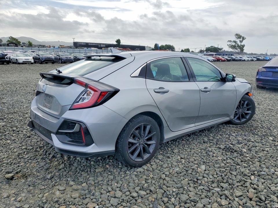 2021 Honda Civic VIN SHHFK7H61MU427232 COPART salvage auction — UNDERCARRIAGE, Id - Salvage Certificate Of Title, sold $3,150 on 2026-07-02 (photo 3)