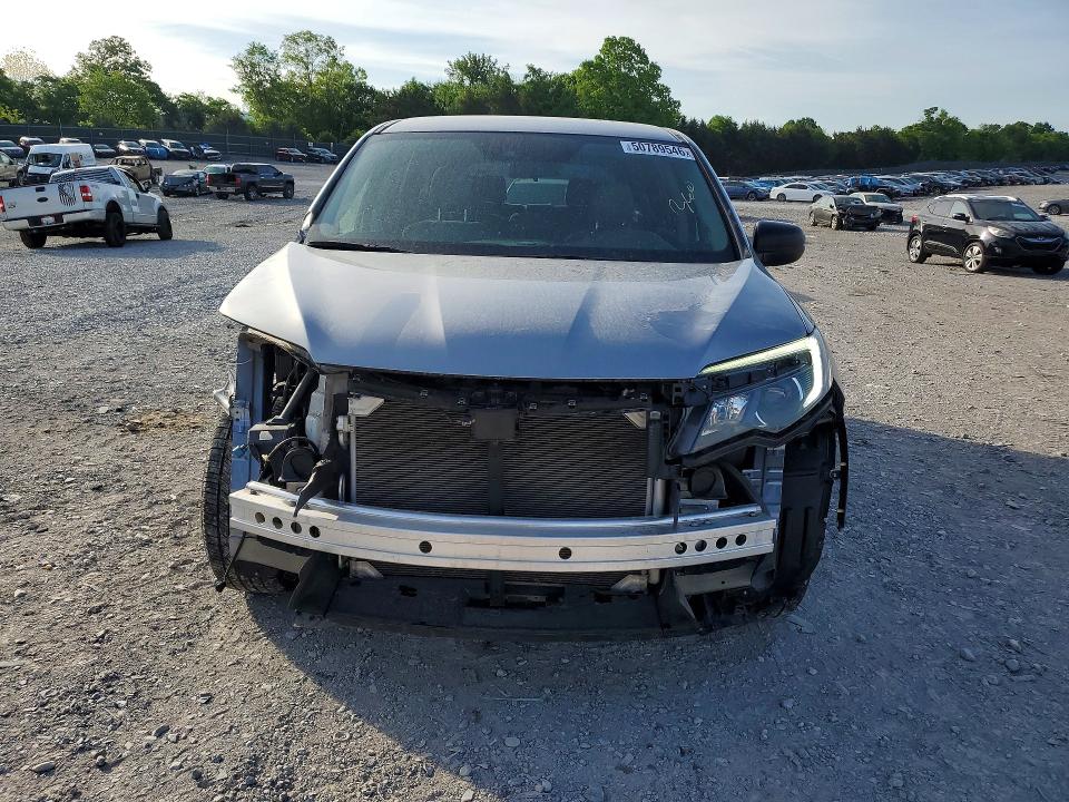 2019 Honda Pilot VIN 5FNYF6H19KB100894 COPART salvage auction — FRONT END, Tn - Salvage Certificate, sold $4,000 on 2026-07-03 (photo 5)
