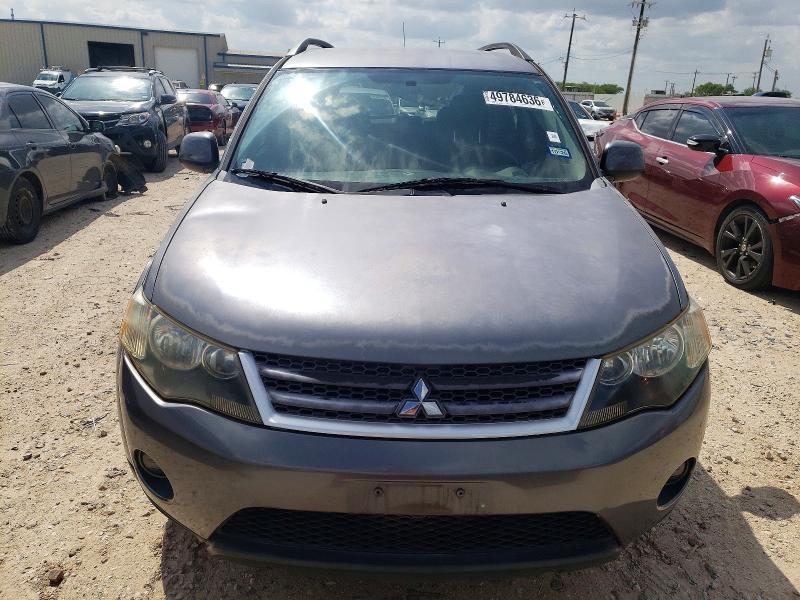 2007 Mitsubishi Outlander VIN JA4MS31X77Z007746 COPART salvage auction — UNDERCARRIAGE, Tx - Salvage Vehicle Title, sold $200 on 2026-07-16 (photo 5)