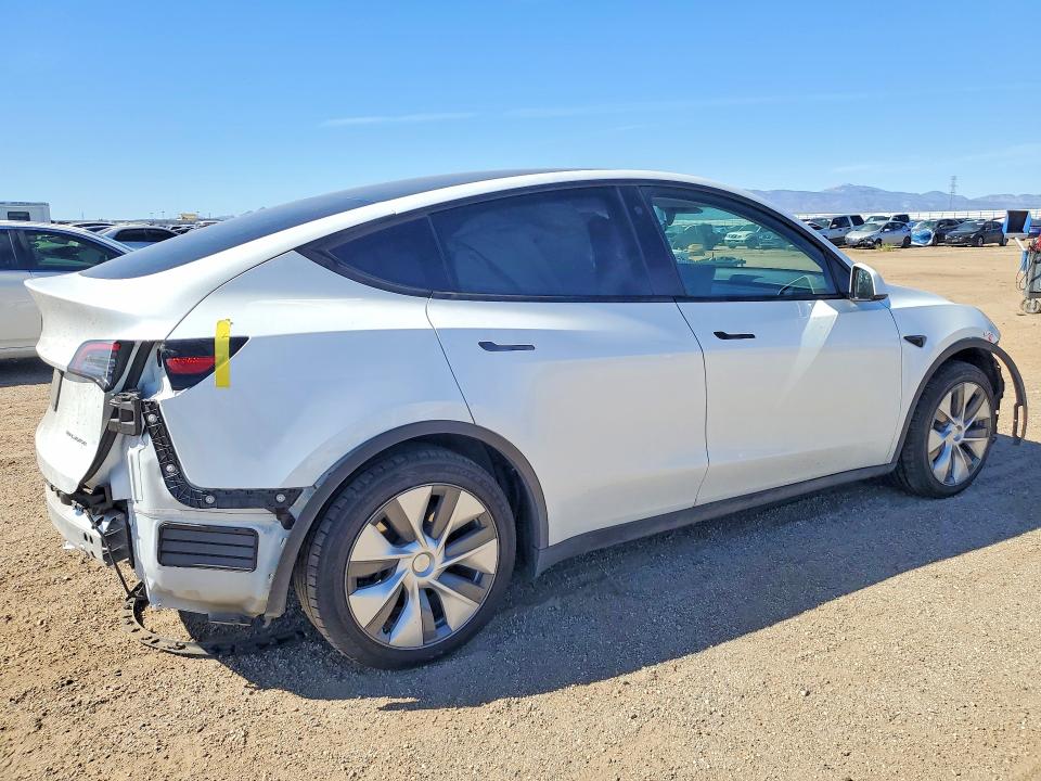 2023 Tesla VIN 7SAYGDEE7PA034748 COPART salvage auction — REAR END, Ca - Salvage Certificate, sold $13,000 on 2026-07-06 (photo 3)