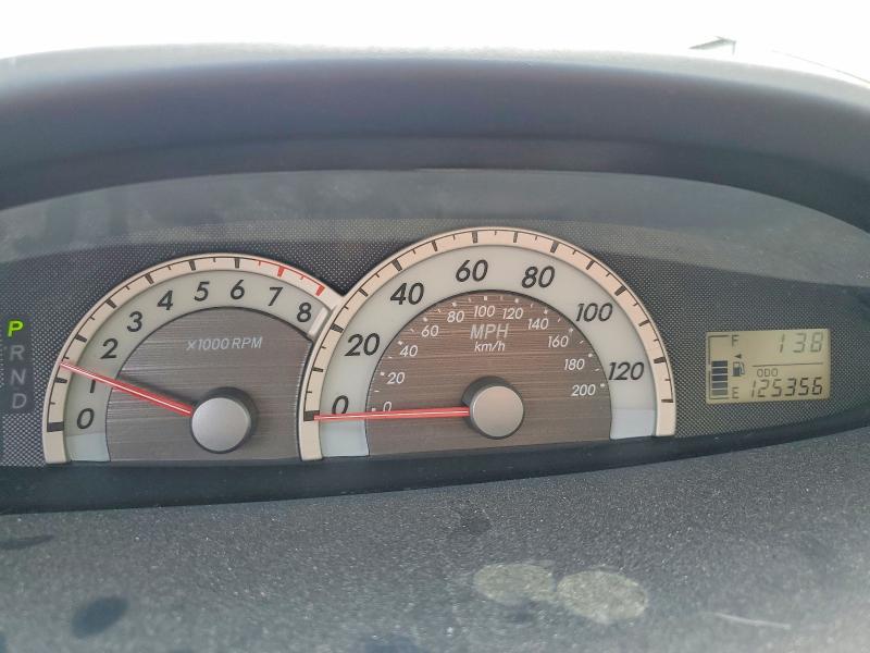 2008 Toyota Yaris VIN JTDBT903381242818 COPART salvage auction — FRONT END, Ut - Salvage Certificate, sold $1,050 on 2026-07-27 (photo 9)