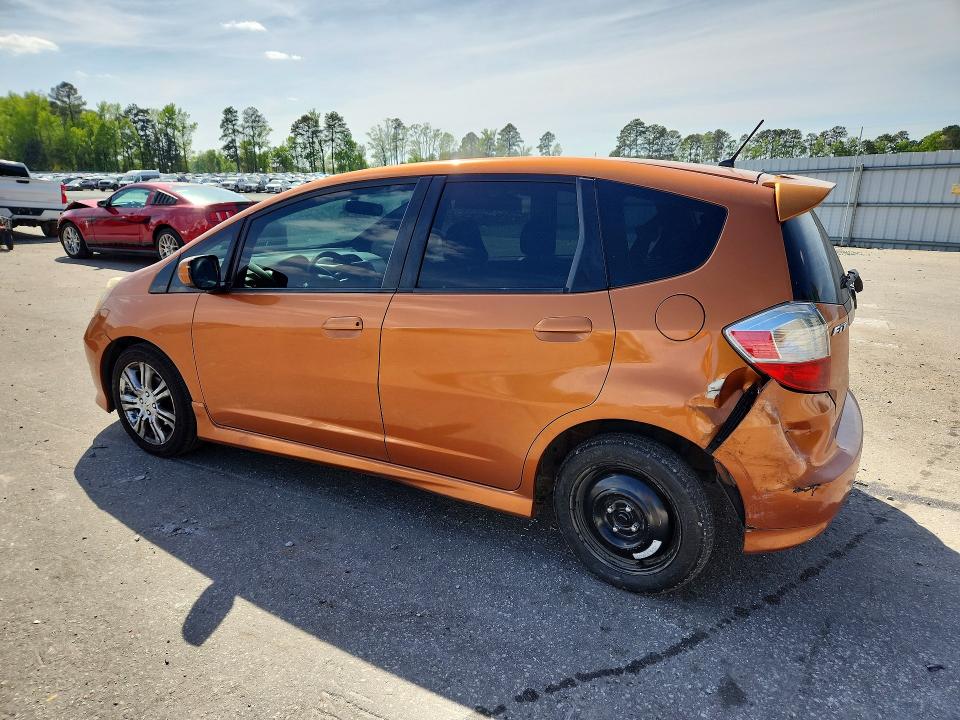 2011 Honda Fit VIN JHMGE8H59BC004238 COPART salvage auction — REAR END, Nc - Salvage Certificate Of Title, sold $450 on 2026-07-23 (photo 2)