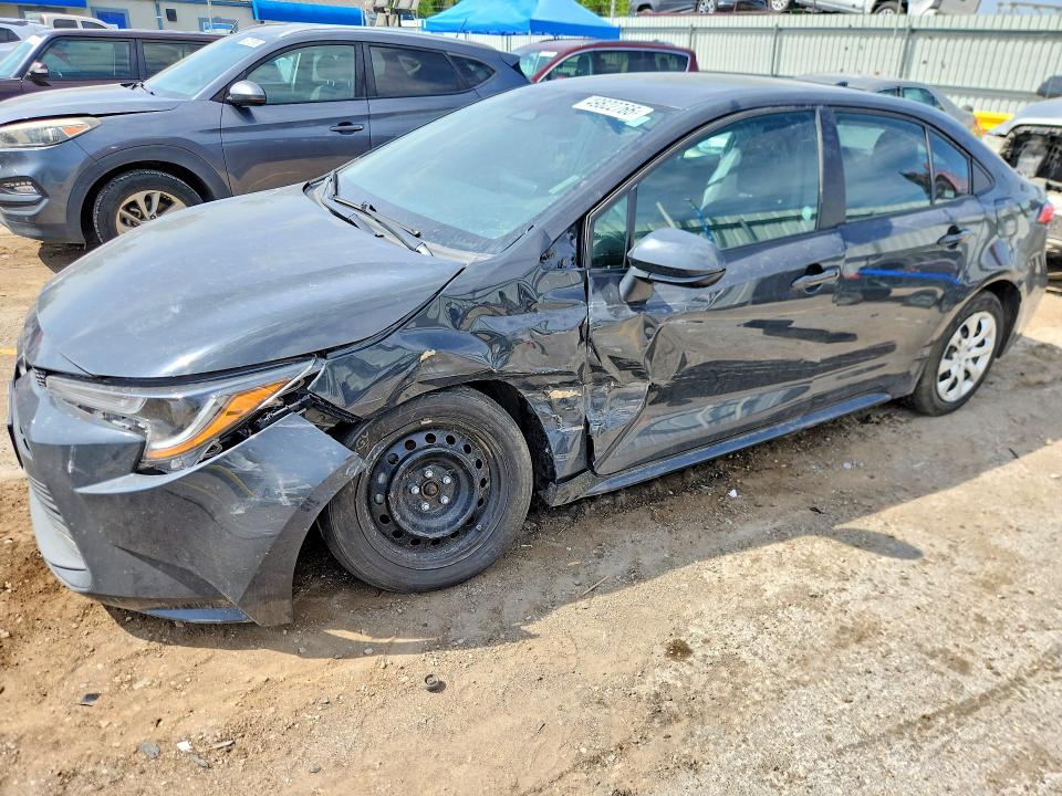 2023 Toyota Corolla VIN 5YFB4MDE4PP014297 COPART salvage auction — FRONT END, Ks - Cert Of Title-Salvage, sold $4,750 on 2026-07-08 (photo 1)