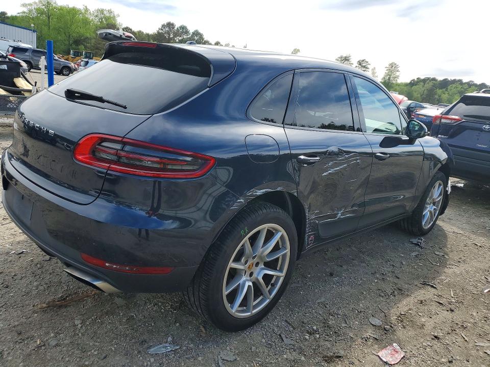 2018 Porsche Macan VIN WP1AA2A52JLB18072 COPART salvage auction — FRONT END, Va - Cert Of Title - Salvage, sold $10,700 on 2026-07-14 (photo 3)