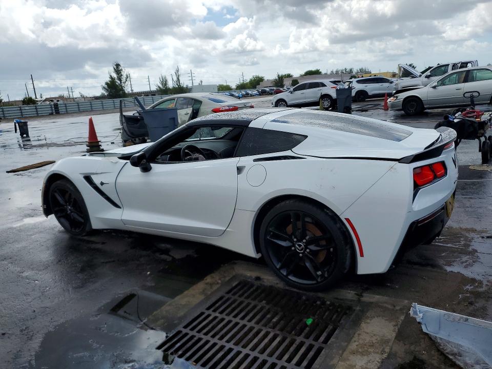 2015 Chevrolet Corvette stingray VIN 1G1YK2D78F5120200 COPART salvage auction — FRONT END, Fl - Cert Of Title Slvg Rebuildable (P), sold $11,300 on 2026-07-13 (photo 2)