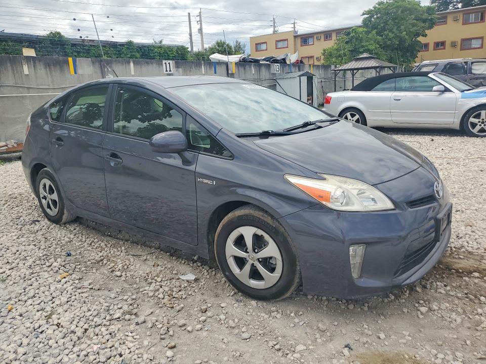 2012 Toyota Prius VIN JTDKN3DU5C1552729 COPART salvage auction — UNDERCARRIAGE, Ca - Salvage Certificate, sold $2,700 on 2026-07-02 (photo 4)