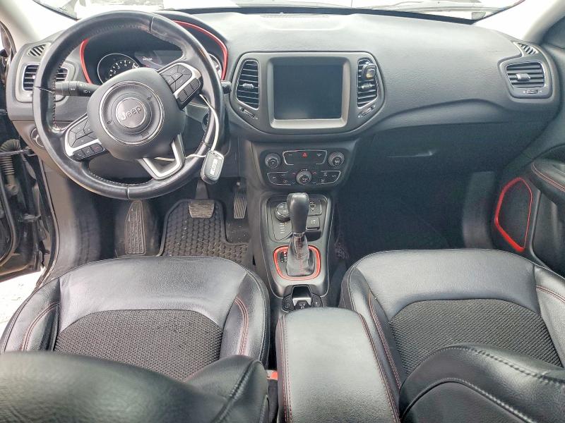 2020 Jeep Compass VIN 3C4NJDDB2LT207891 COPART salvage auction — HAIL, Ks - Cert Of Title-Salvage, sold $4,150 on 2026-07-02 (photo 8)
