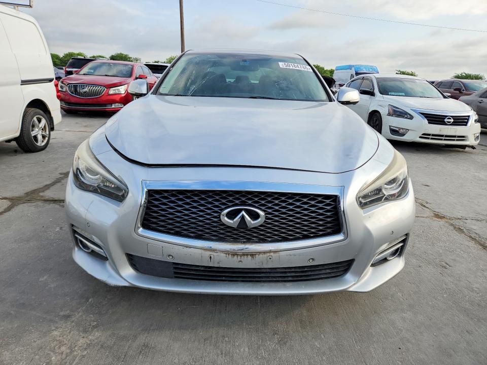 2016 Infiniti Q50 VIN JN1EV7AR5GM344264 COPART salvage auction — FRONT END, Tx - Certificate Of Title, sold $1,750 on 2026-07-06 (photo 5)