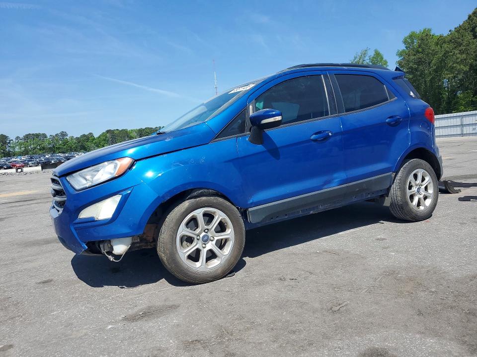 2018 Ford Ecosport VIN MAJ3P1TE6JC184047 COPART salvage auction — ROOF, Nc - Salvage Certificate Of Title, sold $325 on 2026-07-21 (photo 1)