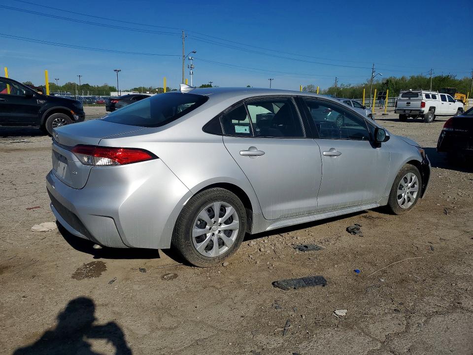 2021 Toyota Corolla VIN 5YFEPMAE8MP190421 COPART salvage auction — FRONT END, IN - CERT OF TITLE-SALVAGE TITLE, sold $6,600 on 2026-07-24 (photo 3)
